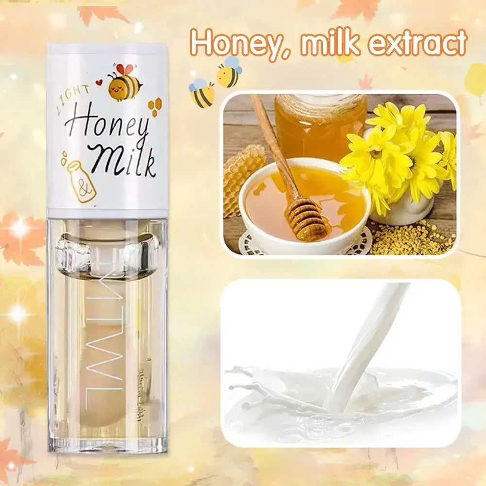 Kawaii Honey Peach Lip Oil – Moisturizing Lip Tint & Plumper Lip Care Peaceful Pleasures Health and Wellness