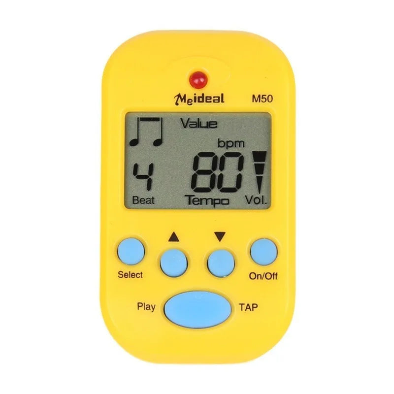 Mix M50 Mini Electronic Metronome Piano Guitar Guzheng Violin Rhythm
