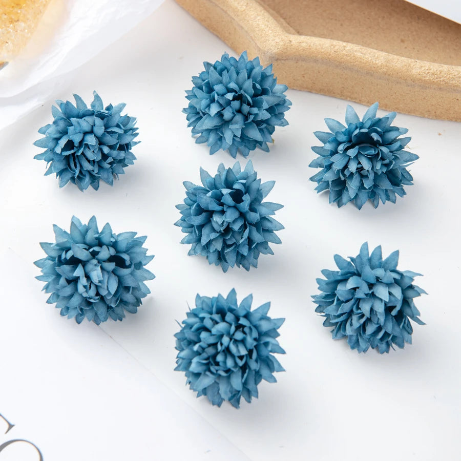 50/100 Silk Carnation Flower Heads – Wedding & DIY Décor