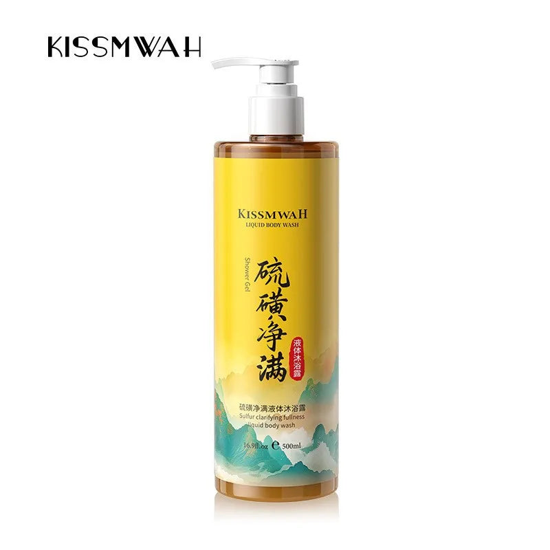 Sulfur Deep Cleansing Facial & Body Wash – Oil Control
