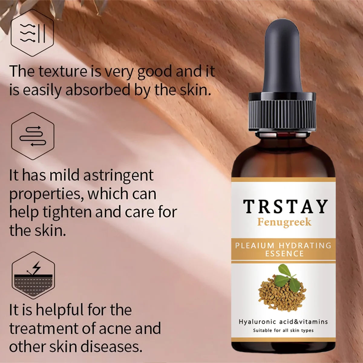 TRSTAY Fenugreek Pure Natural Body Firming Essential Oil