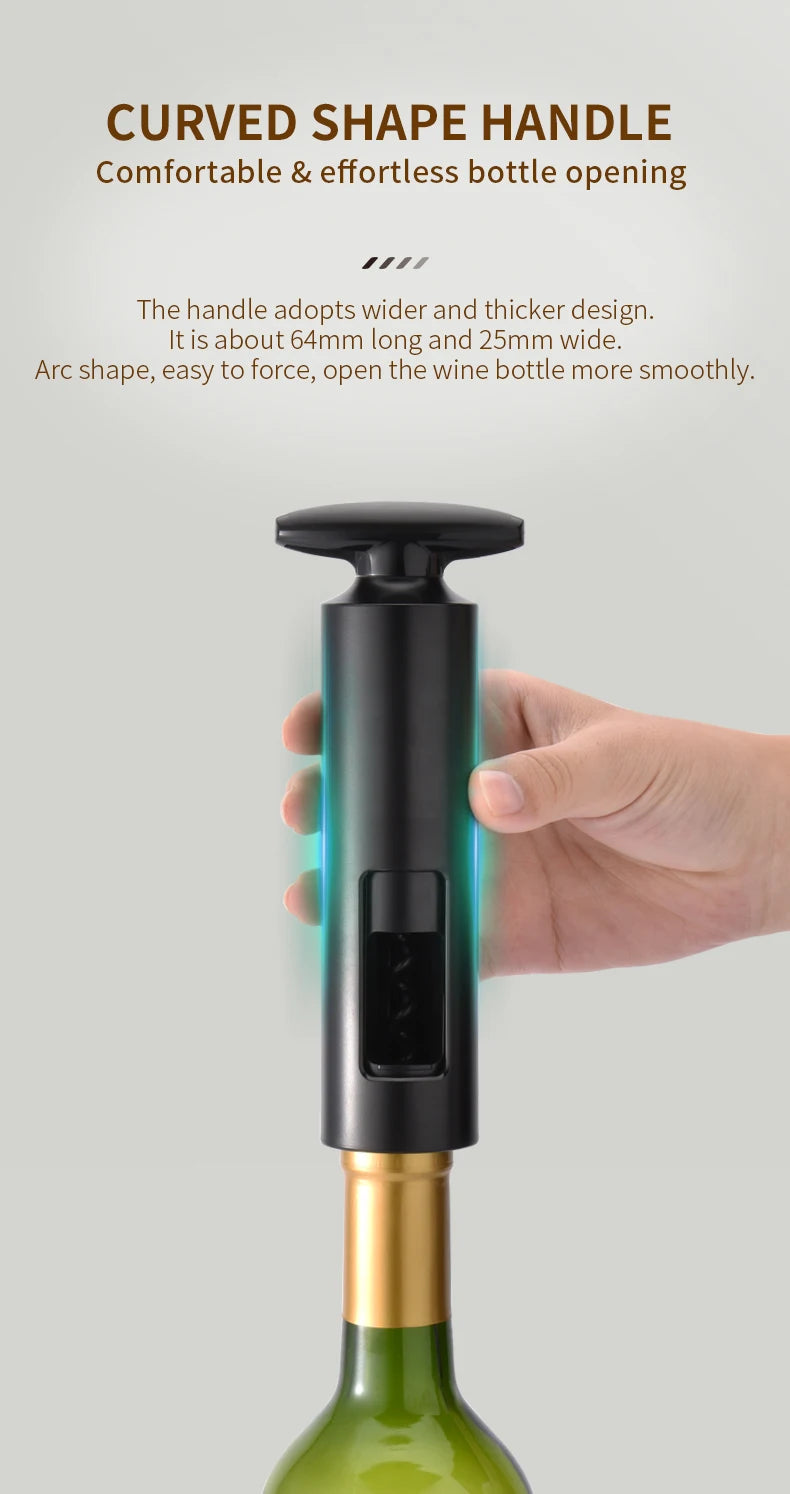 1 SET Creative Wine Opener Manual Bottle Opener Corkscrew Sparkling Wine Kitchen Tool Corks Openers Useful Kitchen Accessories Peaceful Pleasures Health and Wellness