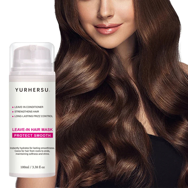 YURHERSU No-Wash Hair Mask – Smooth, Lightweight & Non-Greasy
