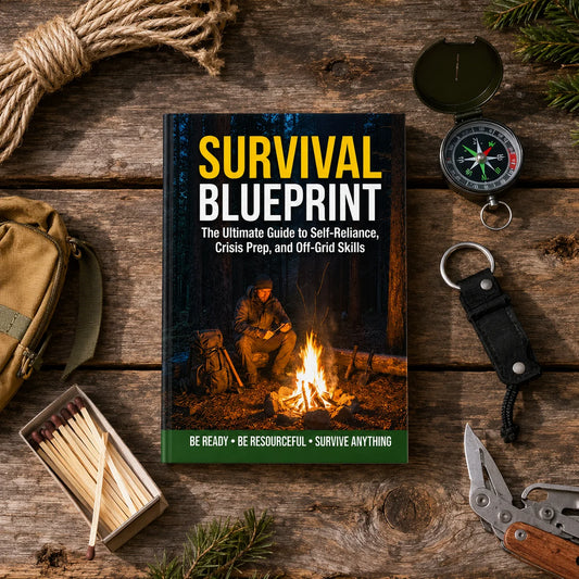 Survival Blueprint A5 Guide Crisis Prep Off-grid Skills Handbook Peaceful Pleasures Health and Wellness