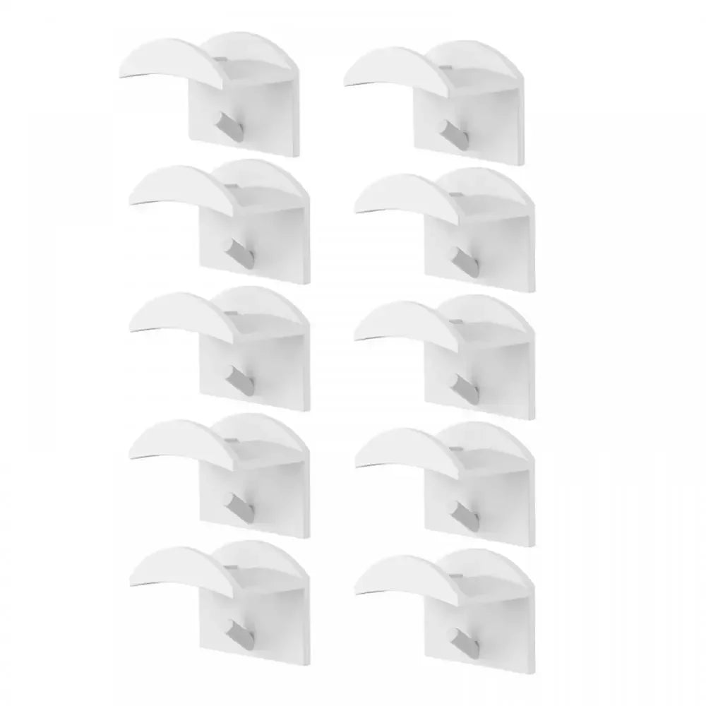 No-Drill Wall Hat Hooks – Baseball Cap Organizer, 2–10 Pack