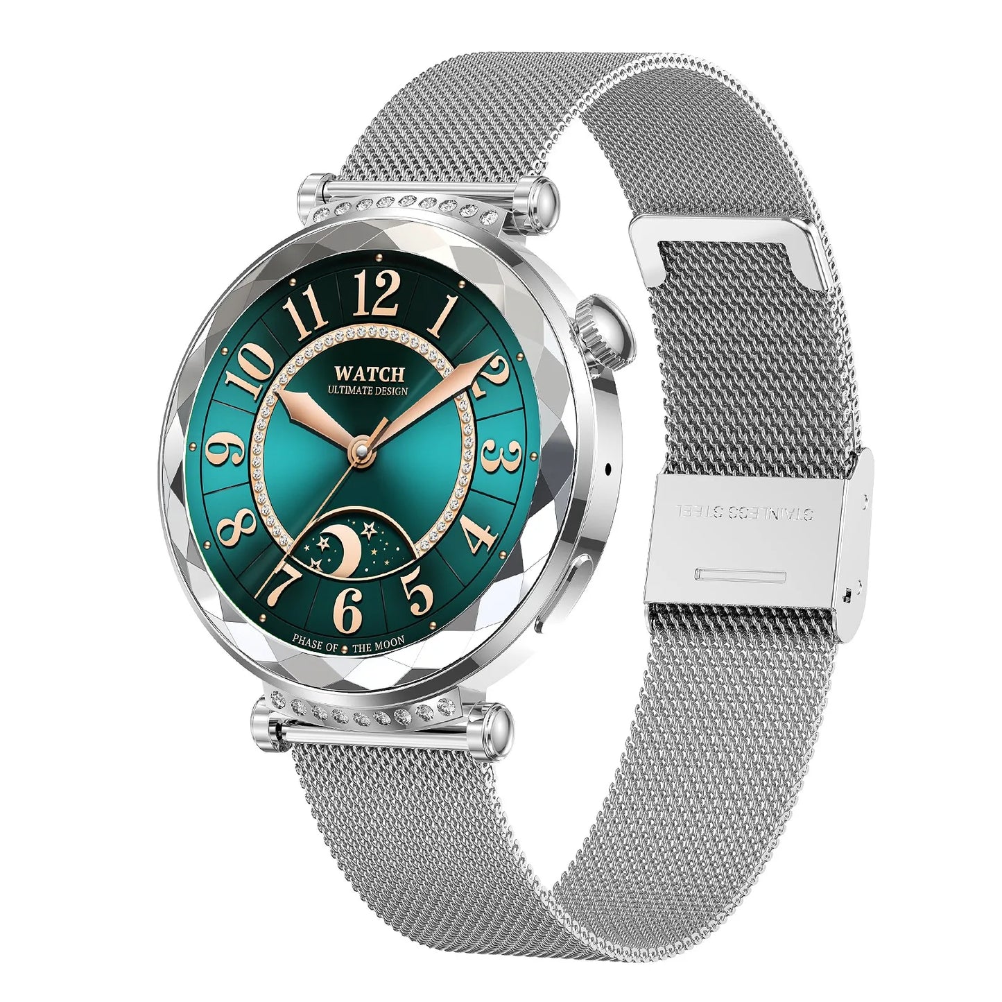 MINGCC HK88 Women's Smartwatch – AMOLED, NFC & Bluetooth