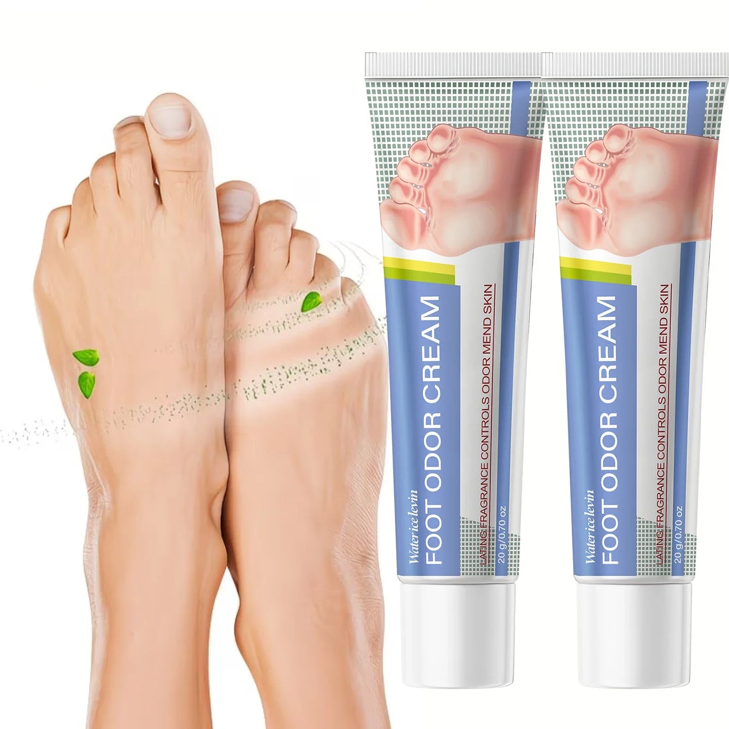 Foot Cream with Hyaluronic Acid & Niacinamide – Moisturizing 20g
