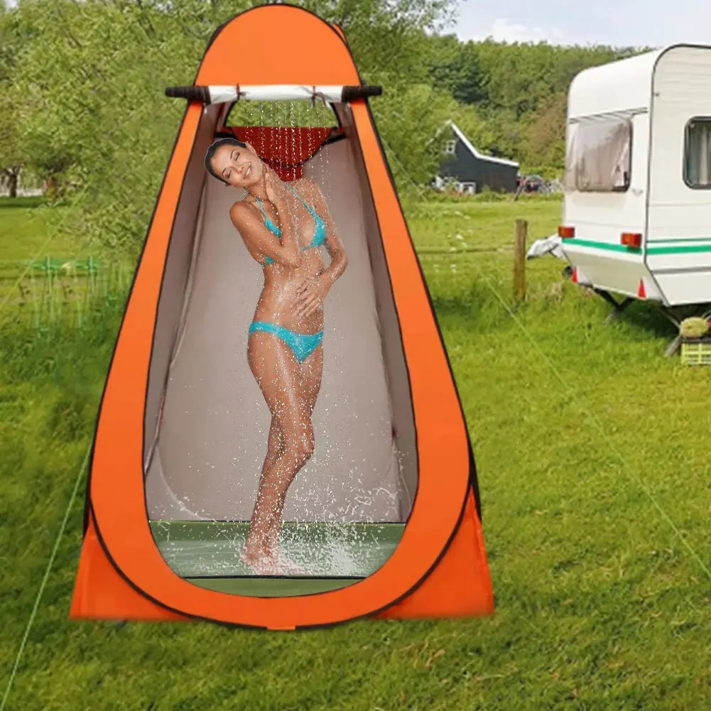 Foldable Portable Shower Base with Drain Hose Peaceful Pleasures Health and Wellness
