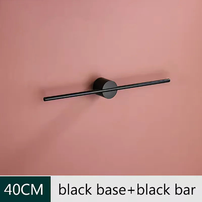 Adjustable Towel Bar 40/50cm – Wall Mount Space Aluminum Rack