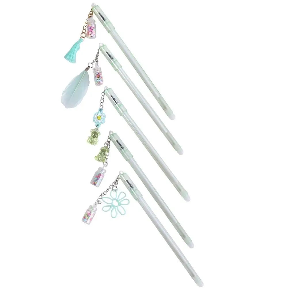 Bear Drifting Bottle Erasable Gel Pen – Cute Girl Stationery