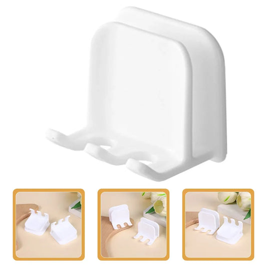 3/6Pc Wall Toothbrush Holder Bathroom Wall Mounted Toothbrush Storage Rack Easy Install No Tools Waterproof Smooth Surface Clean Peaceful Pleasures Health and Wellness