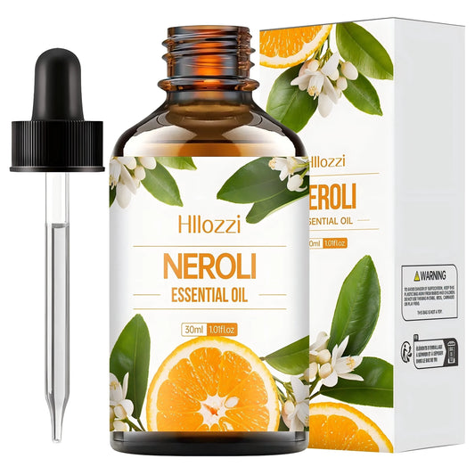 Hllozzi 30ml Pure Neroli Essential Oil – Aromatherapy & DIY Pure Essential Oil Oasis Select NEROLI 30ml