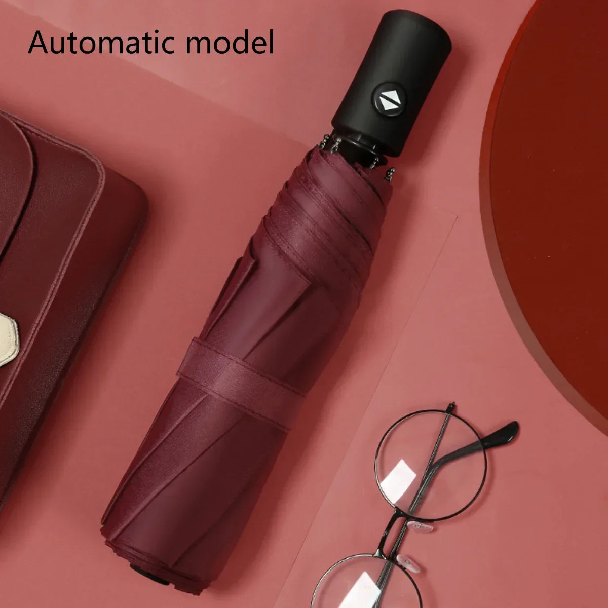 Large Windproof Travel Umbrella – Auto Open & UV Protection