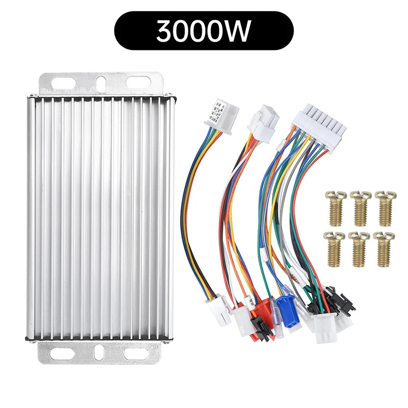New 48V 60V 72V 50A Sine Wave Electric Bike Controller Universal Brushless Motor Silent Drive For E-scooter Motorcycle Peaceful Pleasures Health and Wellness