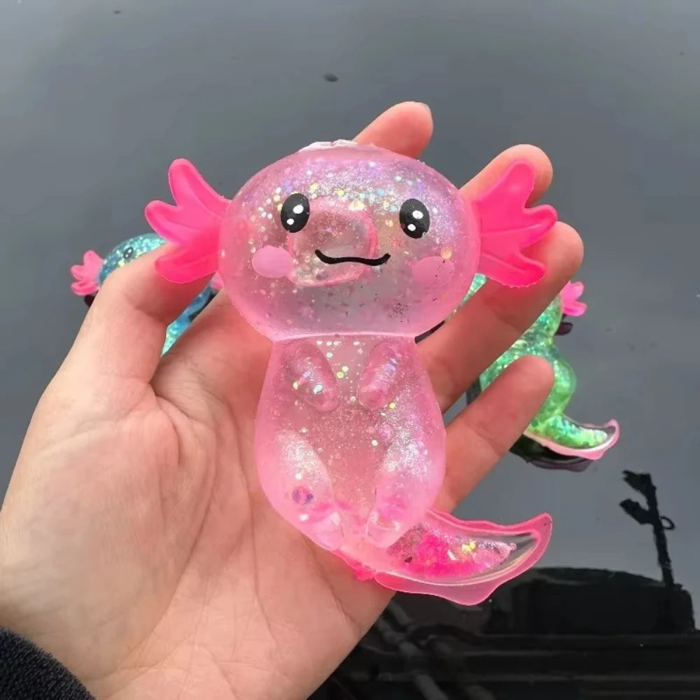 Salamander Squishy Fidget Toy | Stretchy Slow-Rise Squeeze Fun