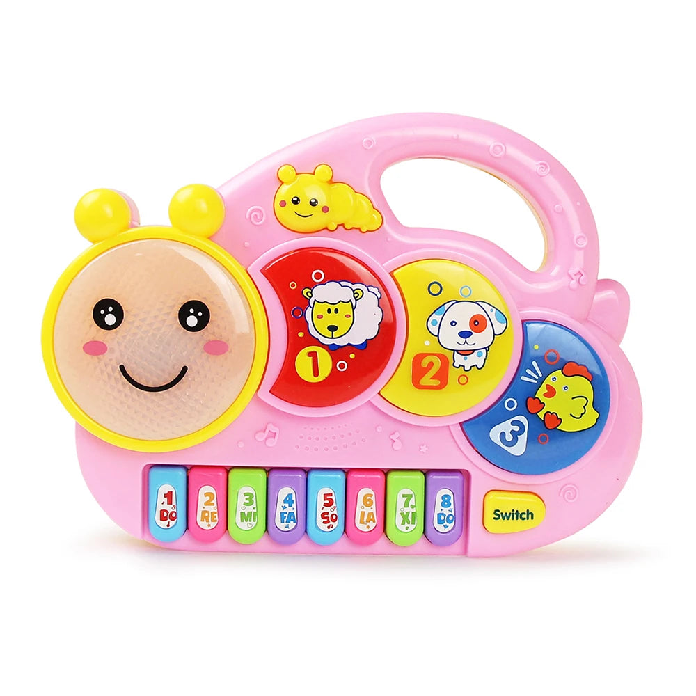 Kid Cartoon Piano Keyboard Game Electronic Multifunctional Toy Animal
