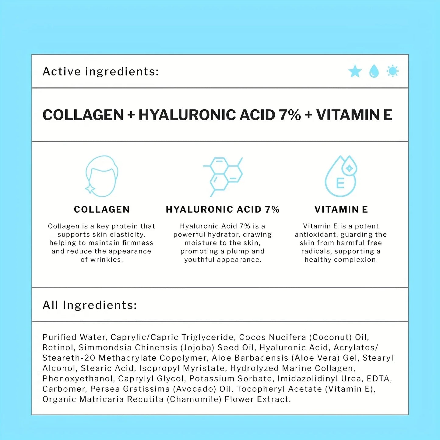 GORGIQUE Men's Collagen Face Cream – Day & Night Moisturizer