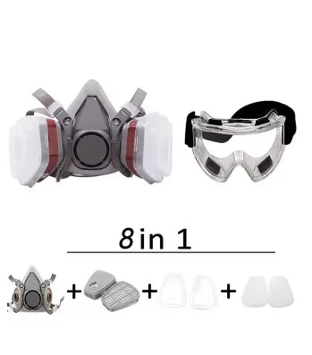 6200 Half Face Respirator – Organic Vapor & Dust Gas Mask