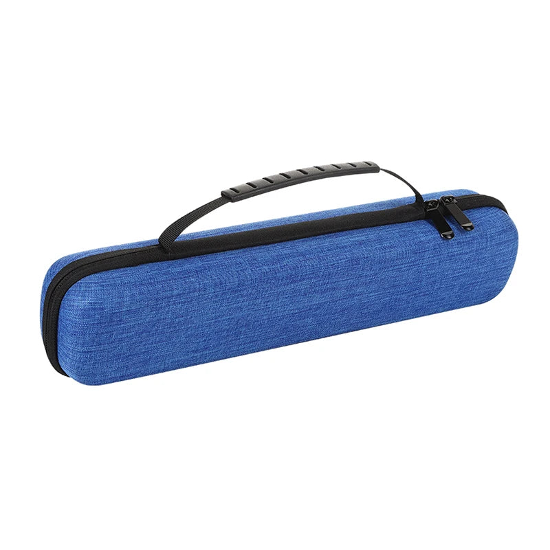 Portable Storage Bag For Hair Straighteners Curling Irons Hair Rollers Eva Hair Straightener Storage Bag Travel Carrying Case Peaceful Pleasures Health and Wellness Dark blue