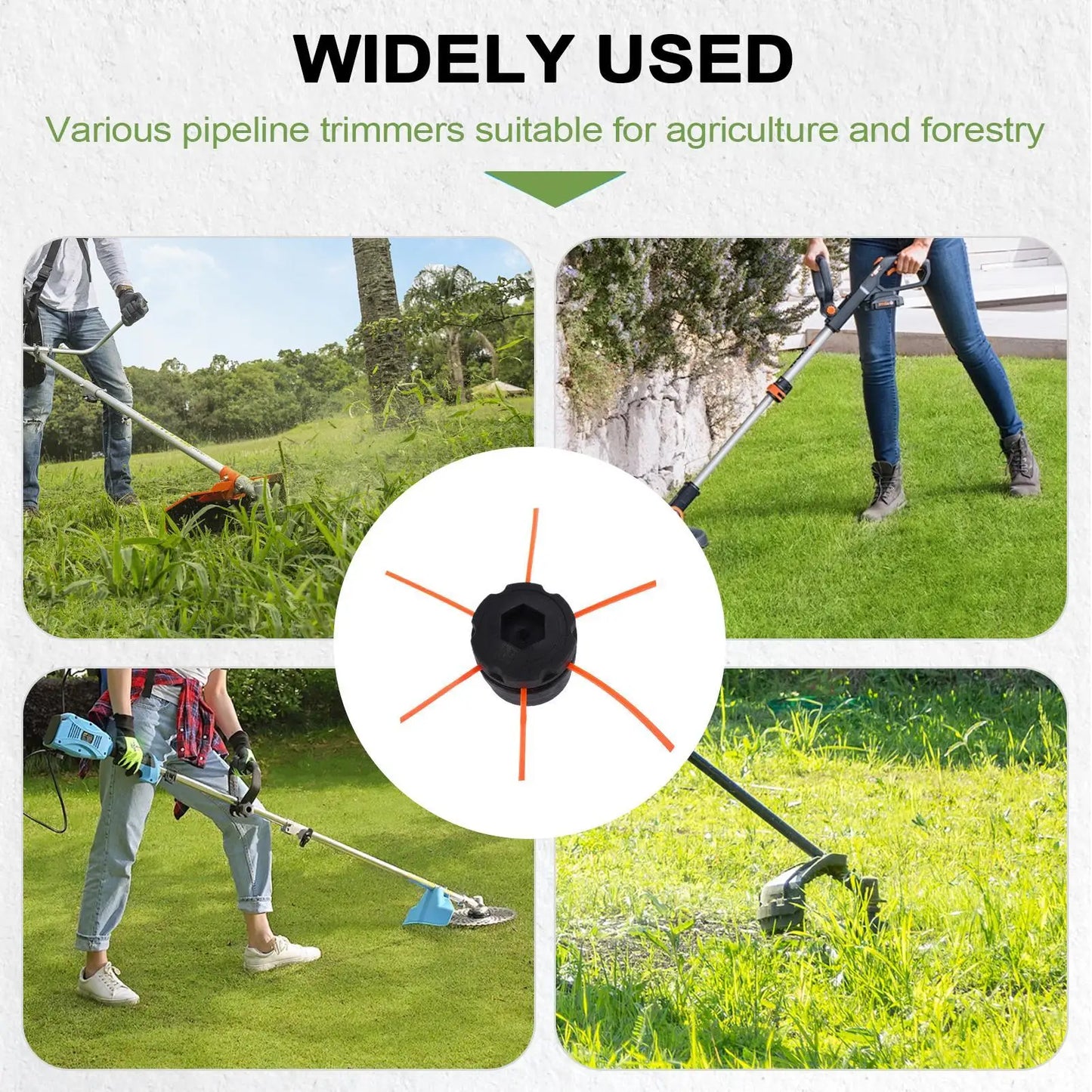 Universal Grass Trimmer Head Replacement – Easy Install