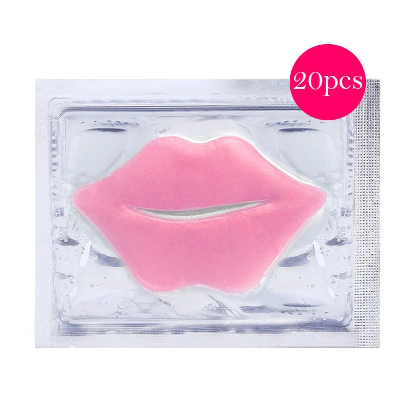 BIOAOUA 20pc Collagen Lip Mask Patches – Moisturize & Plump