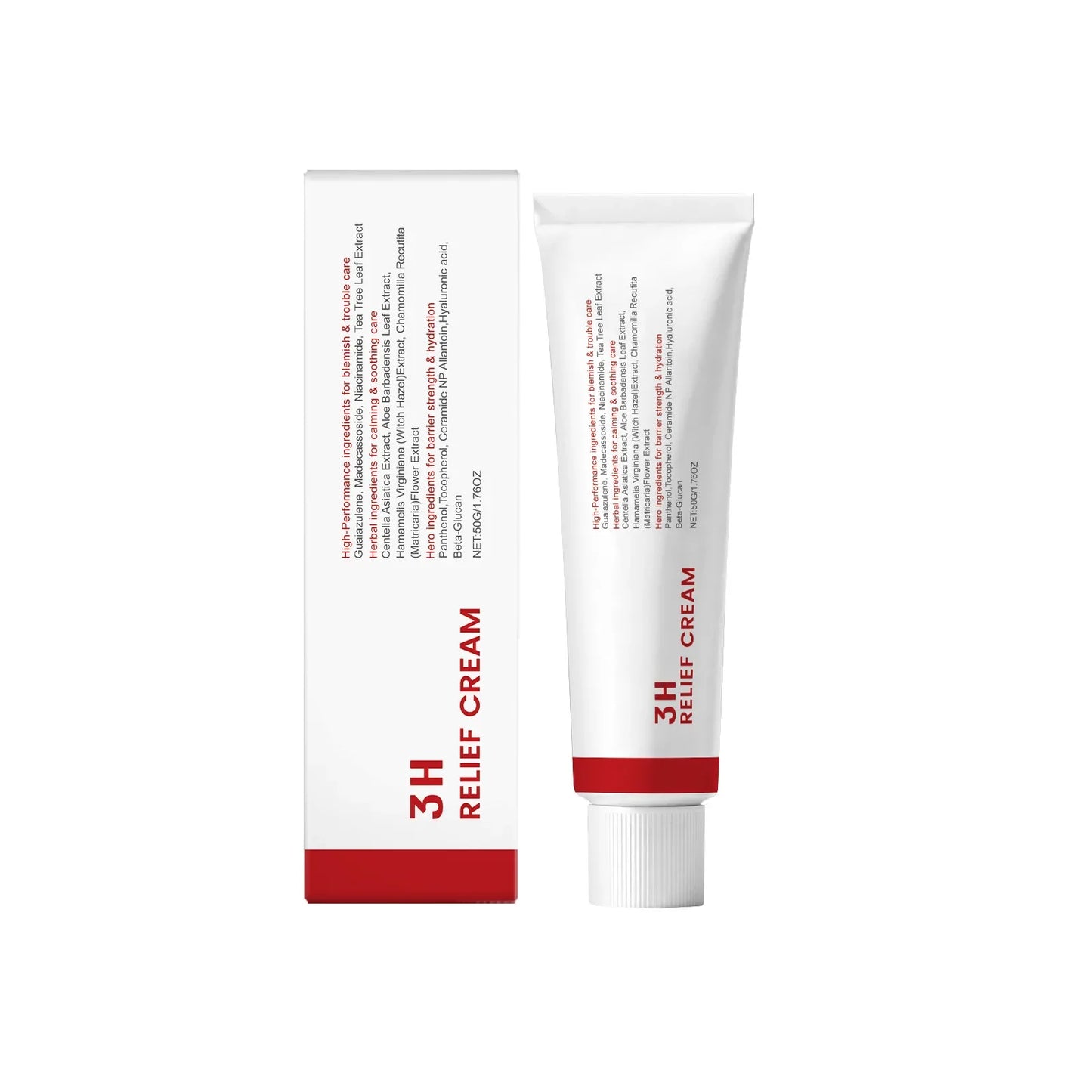 Centella Asiatica Moisturizing Face Cream – Lightweight 50g