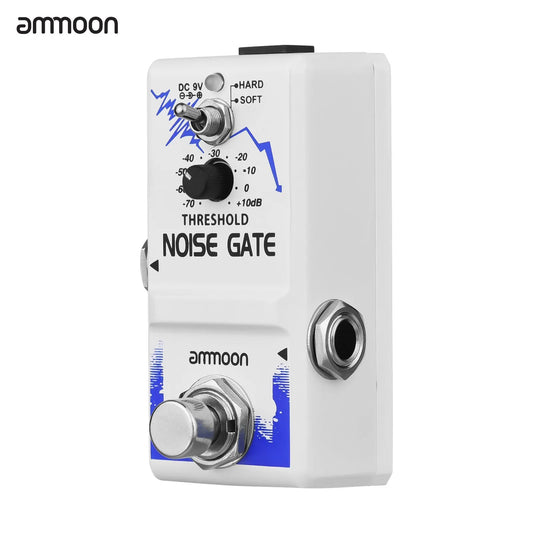 ammoon Noise Gate Guitar Pedal | True Bypass Zinc Alloy Shell Guitar Effects Pedal Peaceful Pleasures Health and Wellness