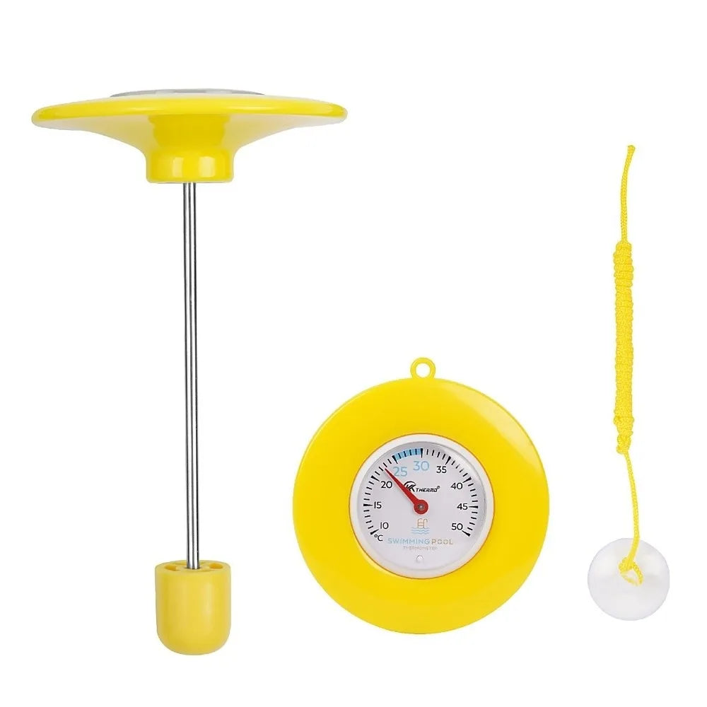 Floating Pool Thermometer – Waterproof Mechanical Water Gauge