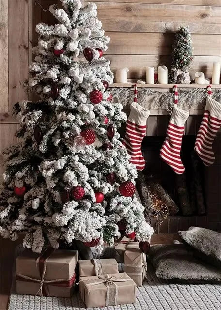 Christmas Collection Canvas Print Art Santa Christmas Tree Deer Poster Canvas Wall Art Picture Unique Home Decor Christmas Gifts Peaceful Pleasures Health and Wellness ZLH5471 20x30cm No Frame
