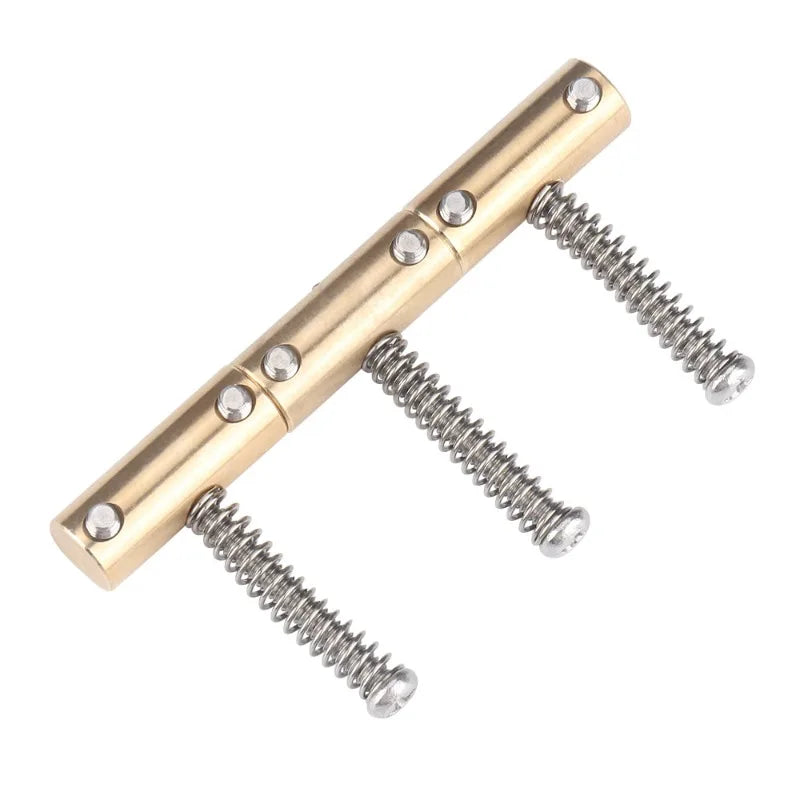 TELE Electric Guitar Bridge String Code Compensation Brass