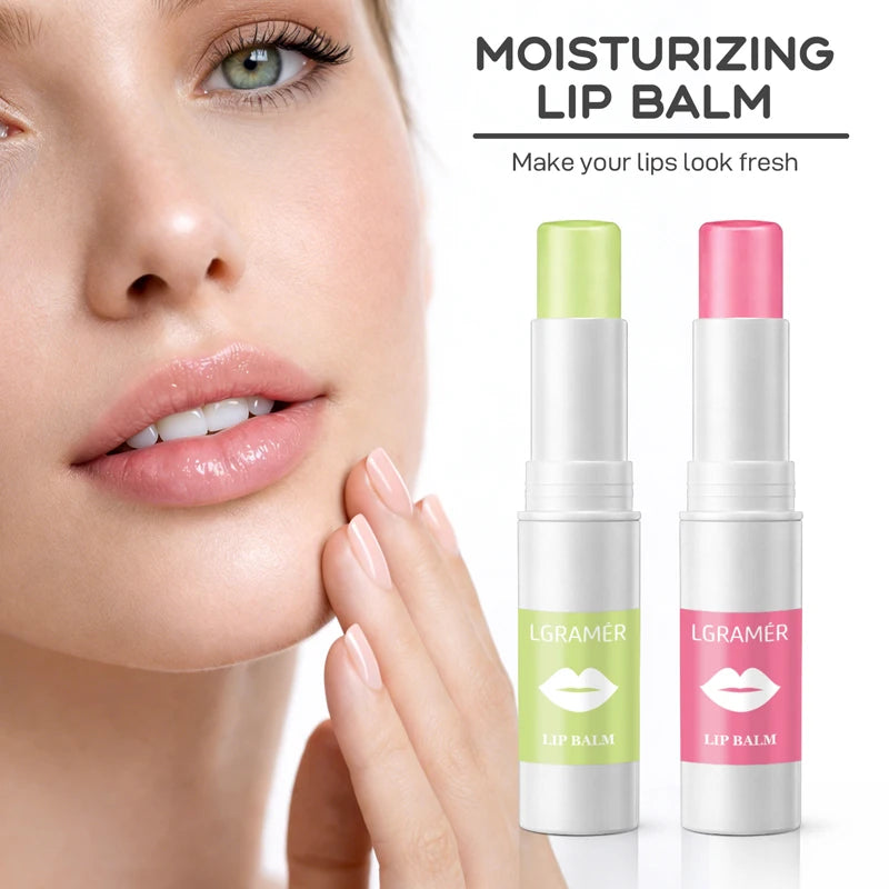 LGRAMER Coconut Oil Lip Balm – Moisturizing & Repair Lip Mask