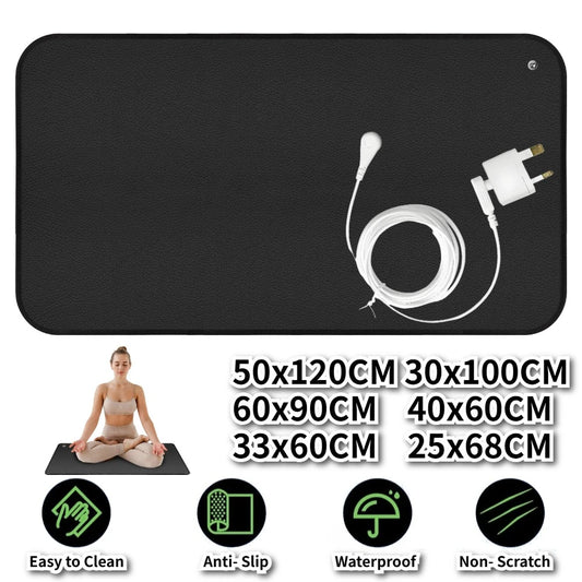 Indoor Grounding Mat – Earthing Sheet for Sleep & Wellness Earthing Grounding Mat Peaceful Pleasures Health and Wellness
