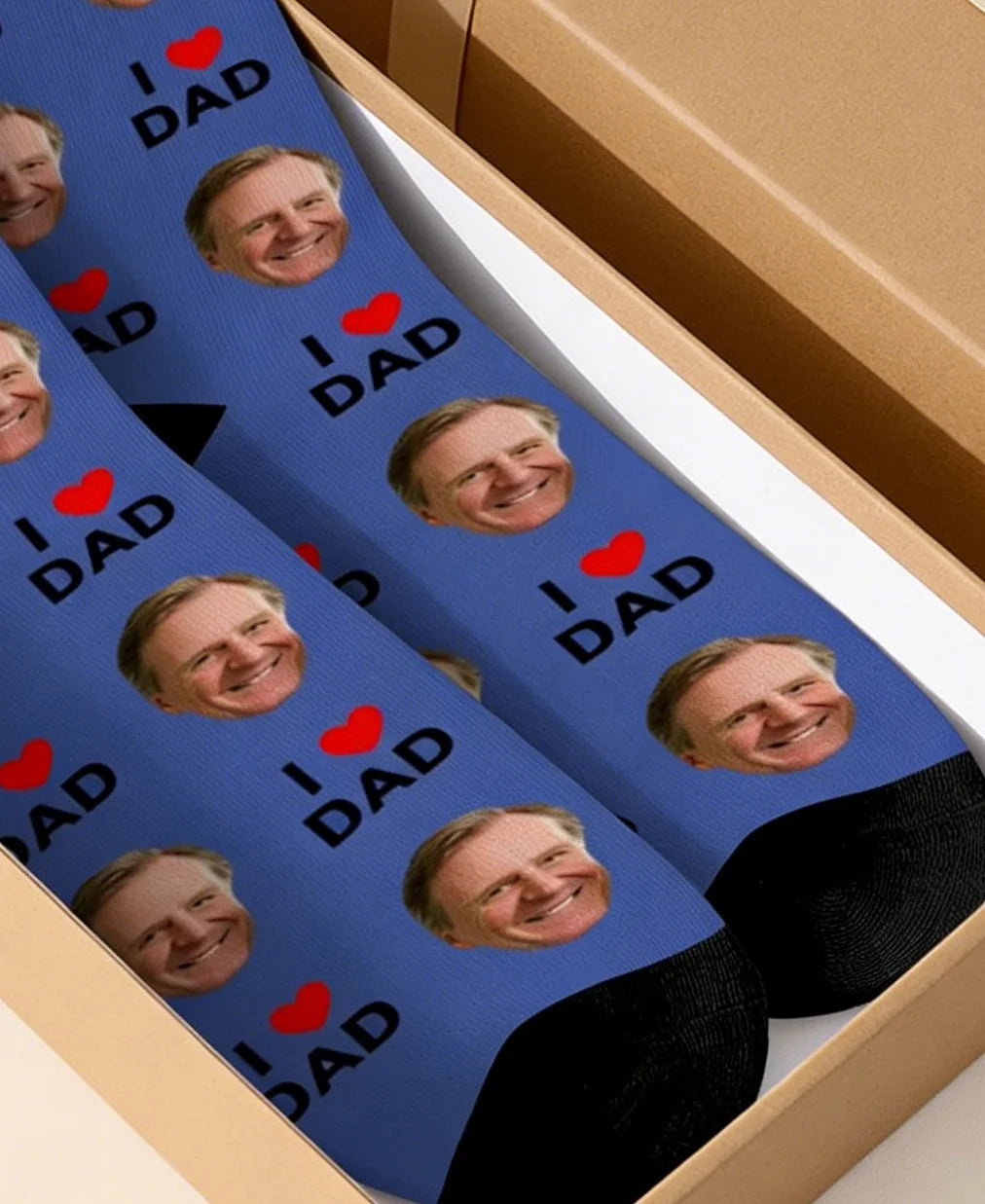 Custom Father Day Socks Custom Photo Sock Custom Printed Socks Custom Picture Socks Father Day Gift Love Gift Peaceful Pleasures Health and Wellness