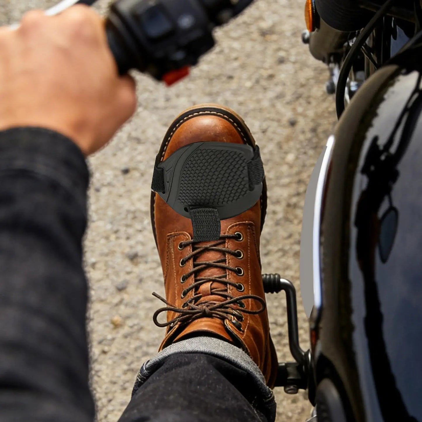Motorcycle Gear Shift Pad – ABS Boot Protector Cover