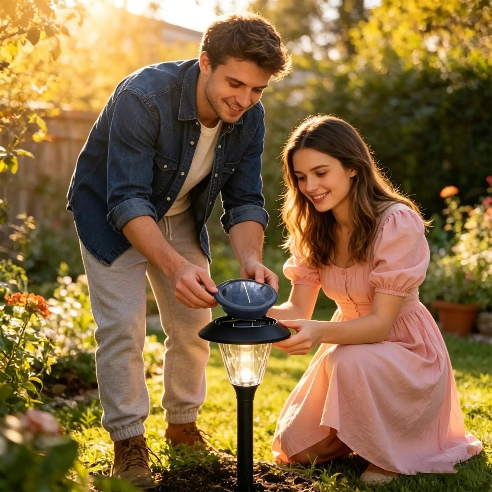 11cm Solar Light Replacement Top Waterproof Lamp Cover Outdoor Solar Light Lid for Garden Pathway Patio, Yard Porch Walkway Peaceful Pleasures Health and Wellness