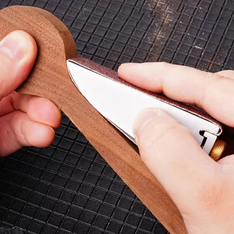 3-Piece Aluminum Alloy Sandpaper Holder Set | Hand Sanding Clamp