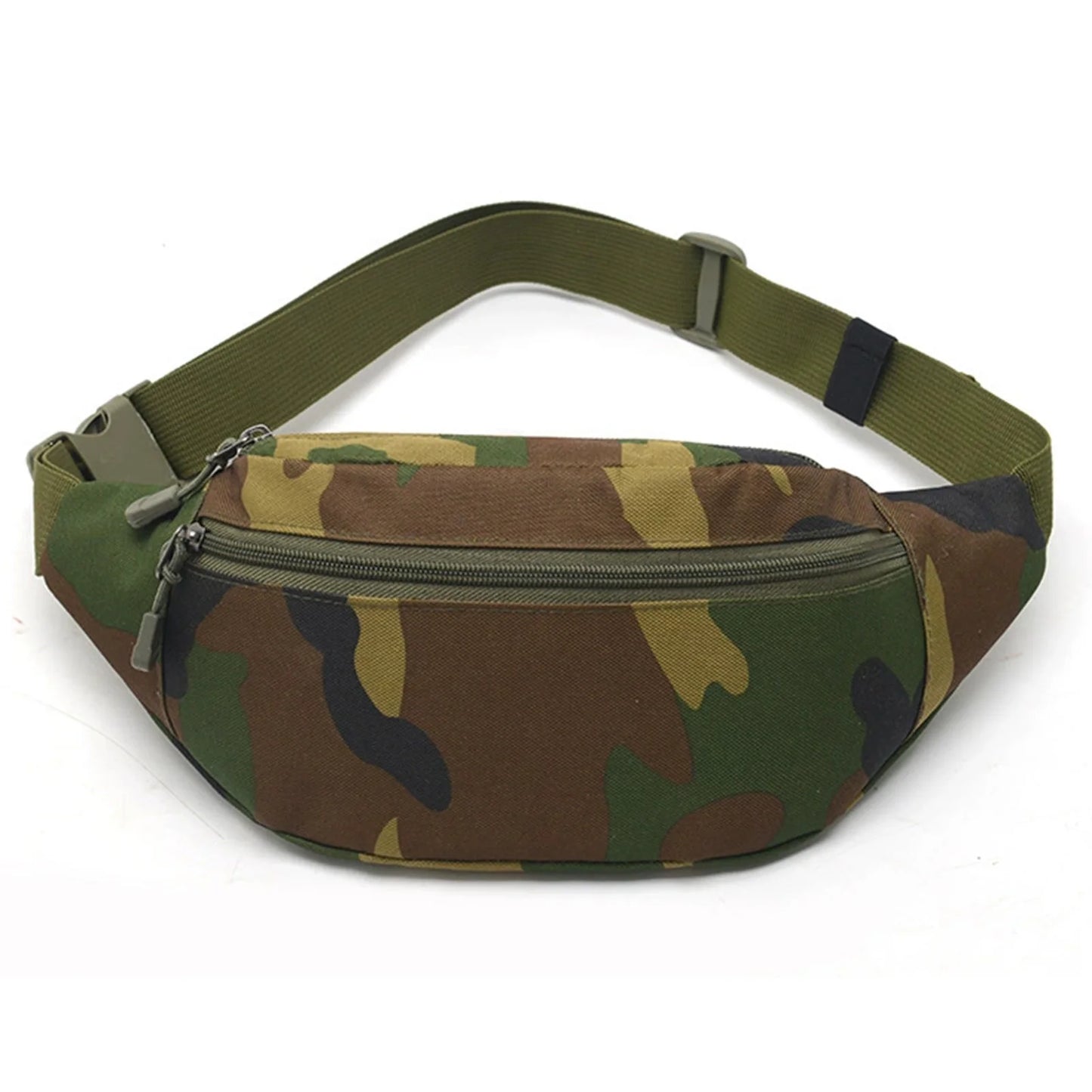Fanny Pack Crossbody Bag Large Capacity Waterproof Crossbody Sling Bag for Running Walking Workout Peaceful Pleasures Health and Wellness C