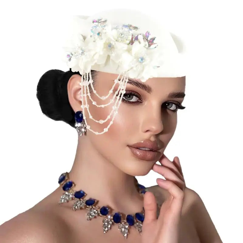 Women's British Retro Beret | 3D Floral Vintage Hat