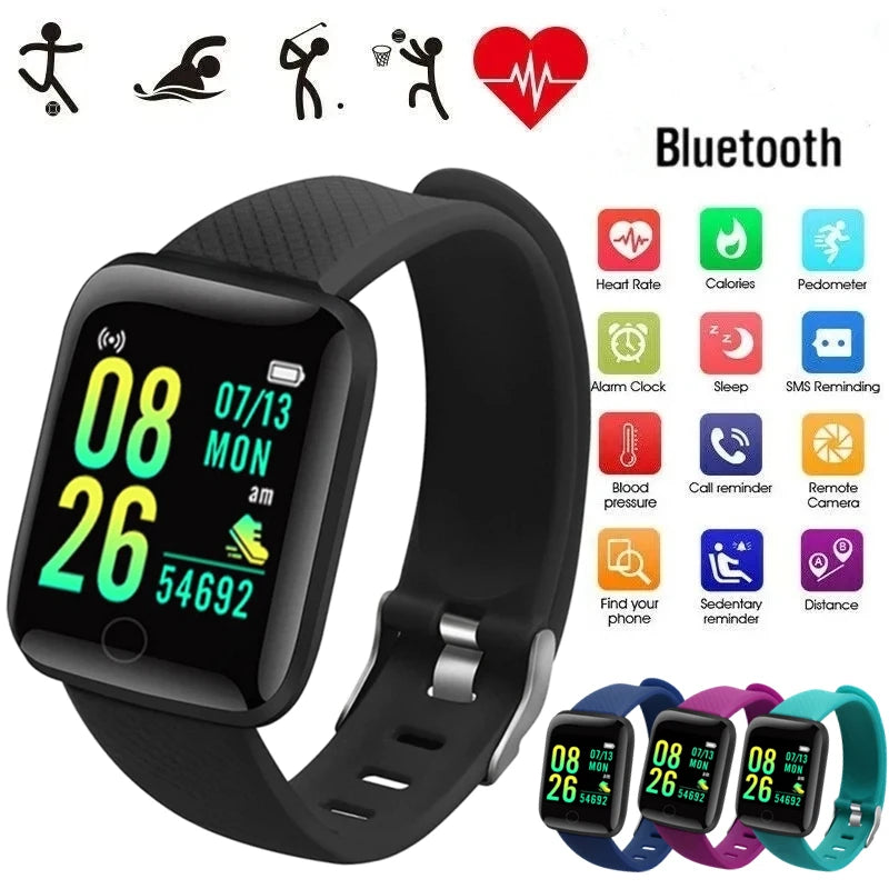 CHAONB D13 Smart Watch – Fitness Tracker, HR & Notifications