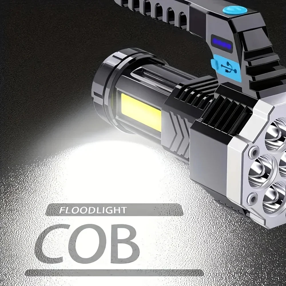 POCKETMAN 7-LED COB Rechargeable Flashlight 3800 Lumen
