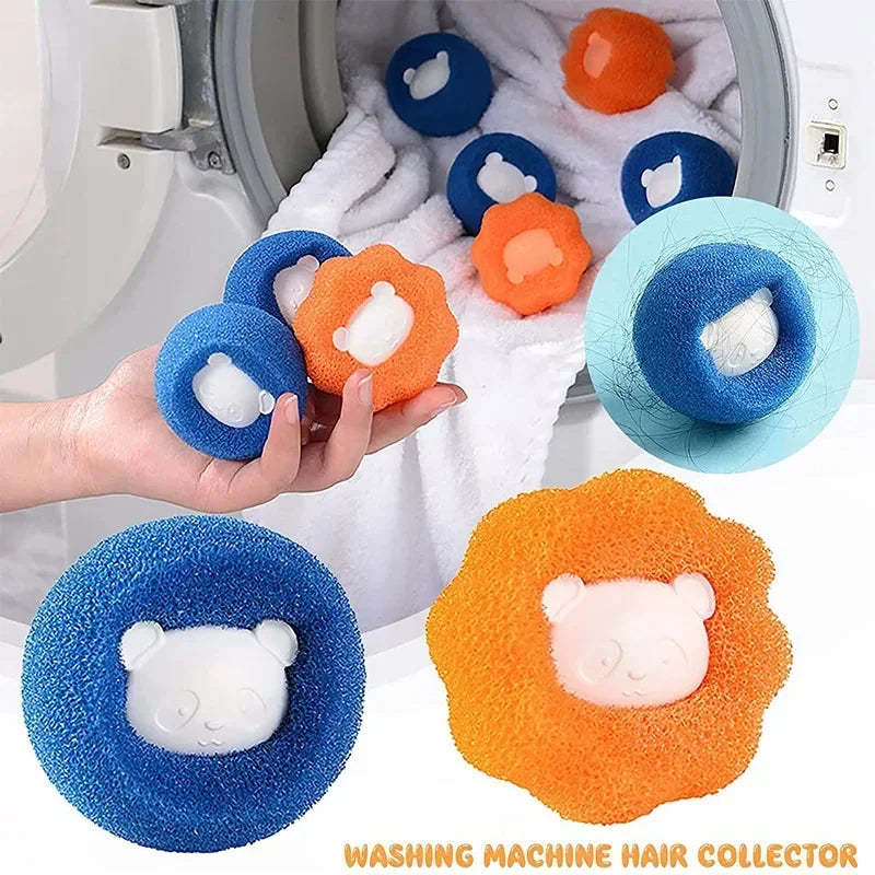 Reusable Laundry Washing Balls – Lint & Pet Hair Remover