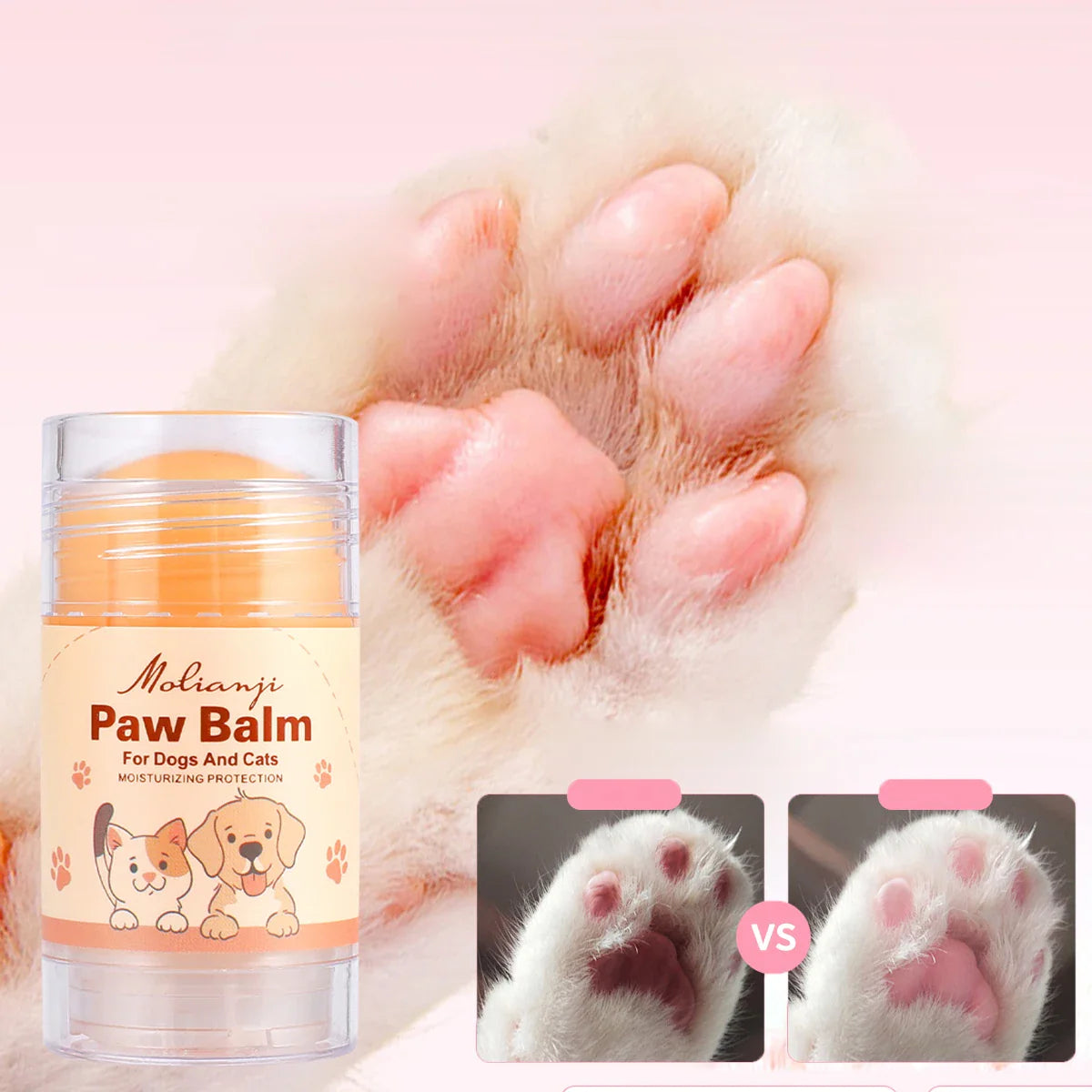 Pet Paw & Nose Moisturizing Cream – Anti-Crack for Dogs & Cats