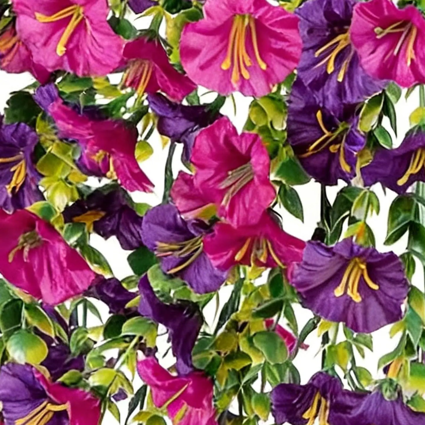 2-Pack UV Resistant Artificial Morning Glory Vines | Outdoor Décor