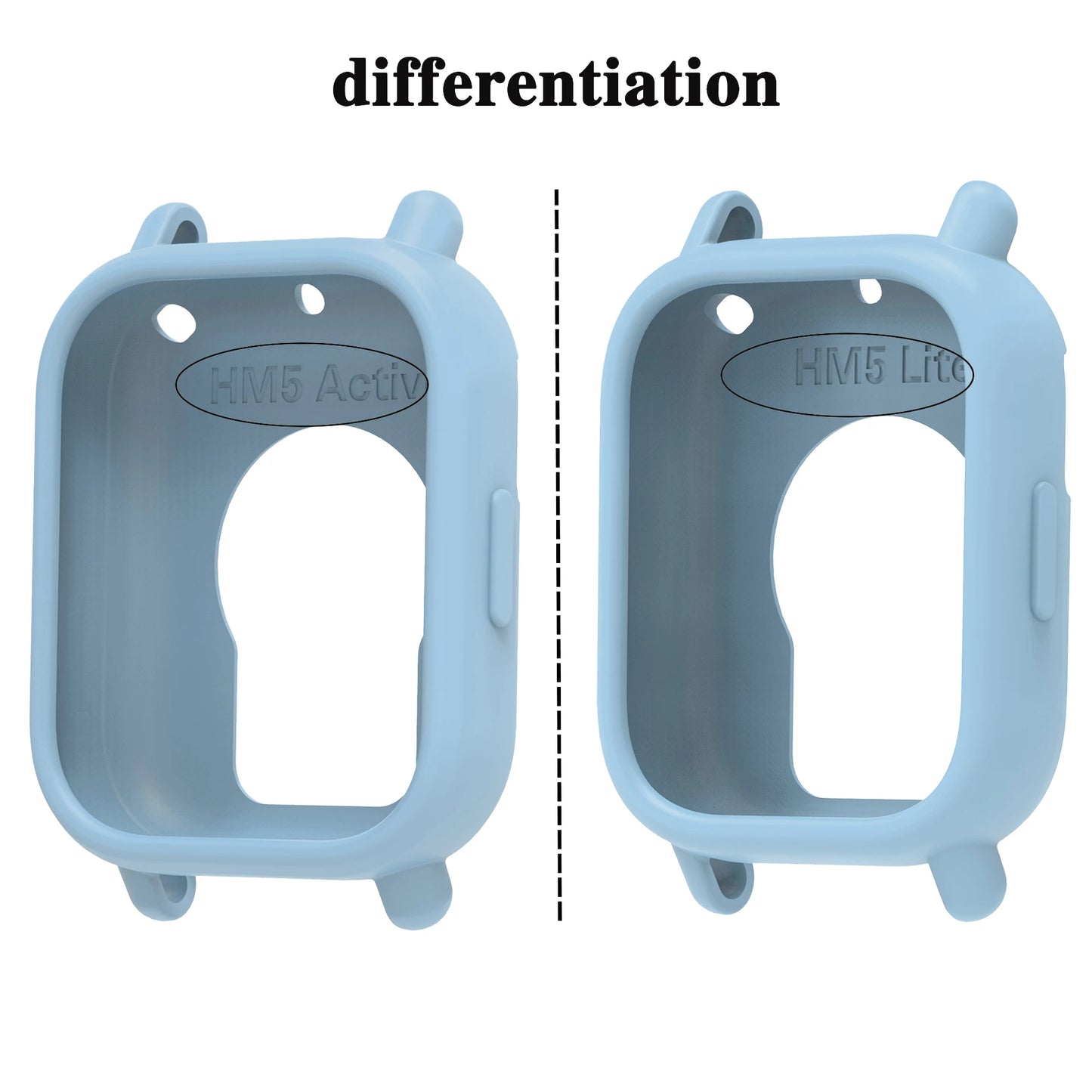 Silicone Case for Redmi Watch 5 Active & Lite – Protective