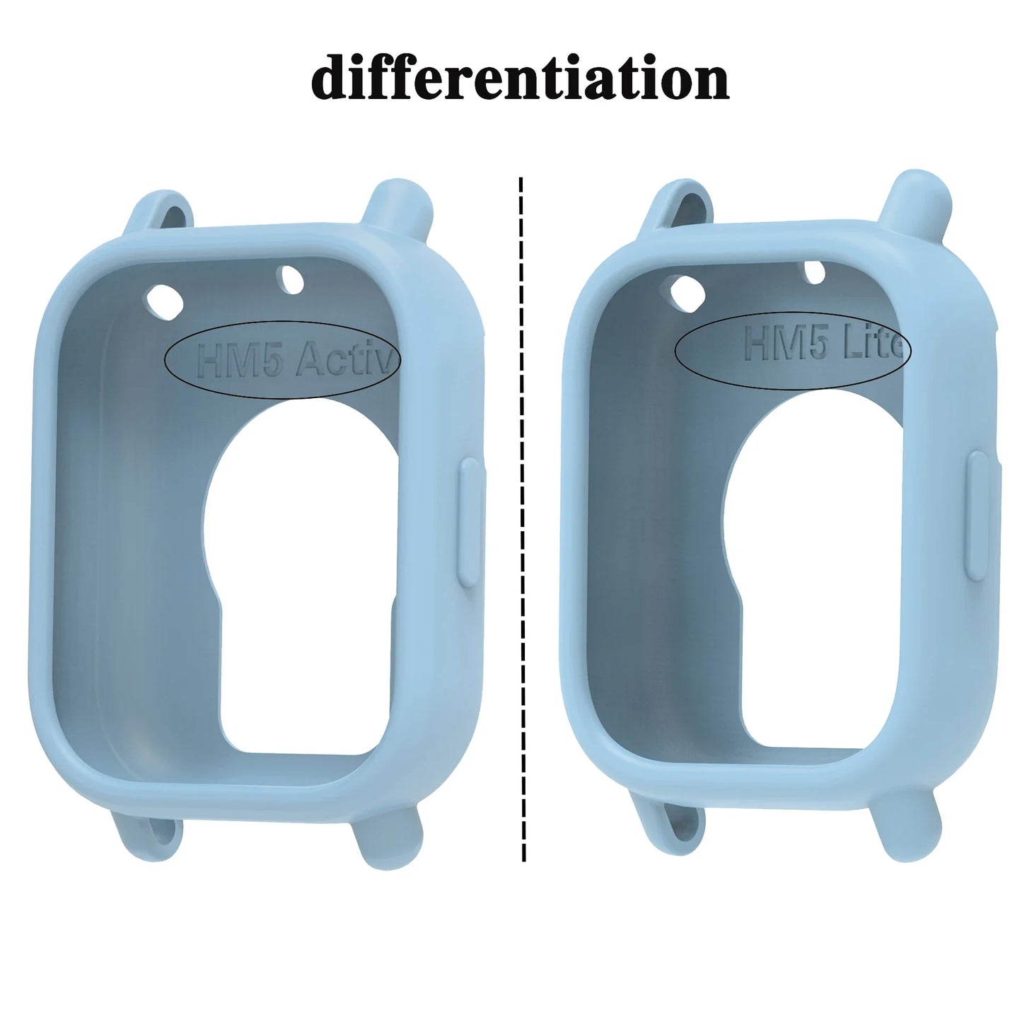 Silicone Case for Redmi Watch 5 Active & Lite – Scratch Protection