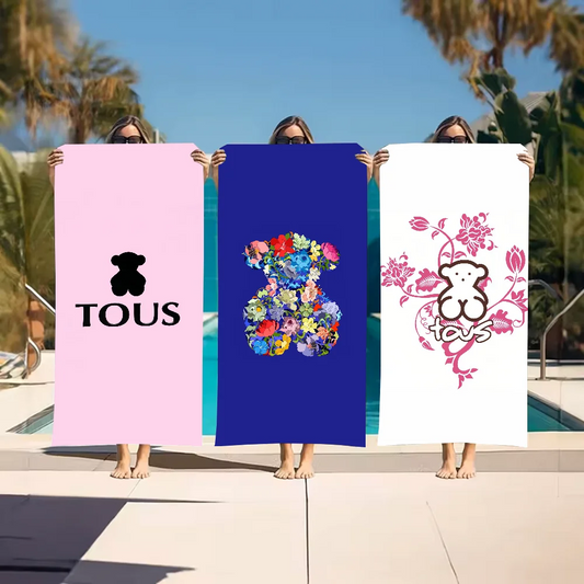 Quick-Dry Printed Beach Towel | Swim, Yoga & Gym All Sizes Quick-Dry Beach Towel Peaceful Pleasures Health and Wellness