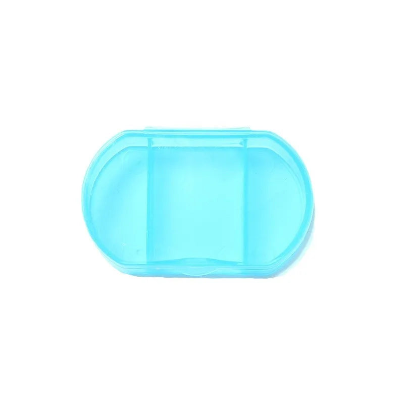 Mini Travel Pill Organizer | 2 & 3 Grid Portable Tablet Case