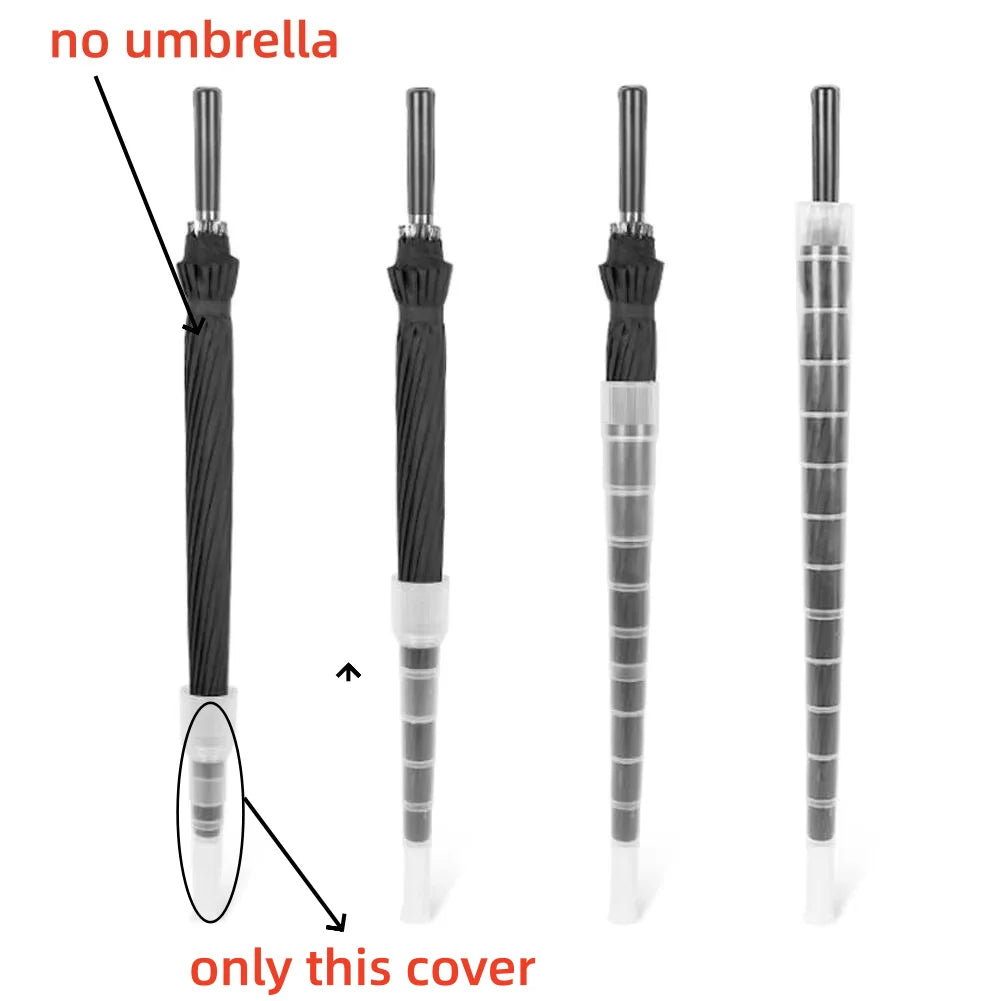 Plastic Non-drip Car Retractable Cover Umbrella Waterproof Home