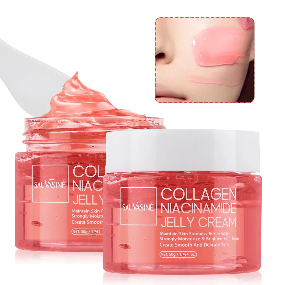 SAUVASINE Collagen Jelly Cream – Niacinamide & Hyaluronic Acid