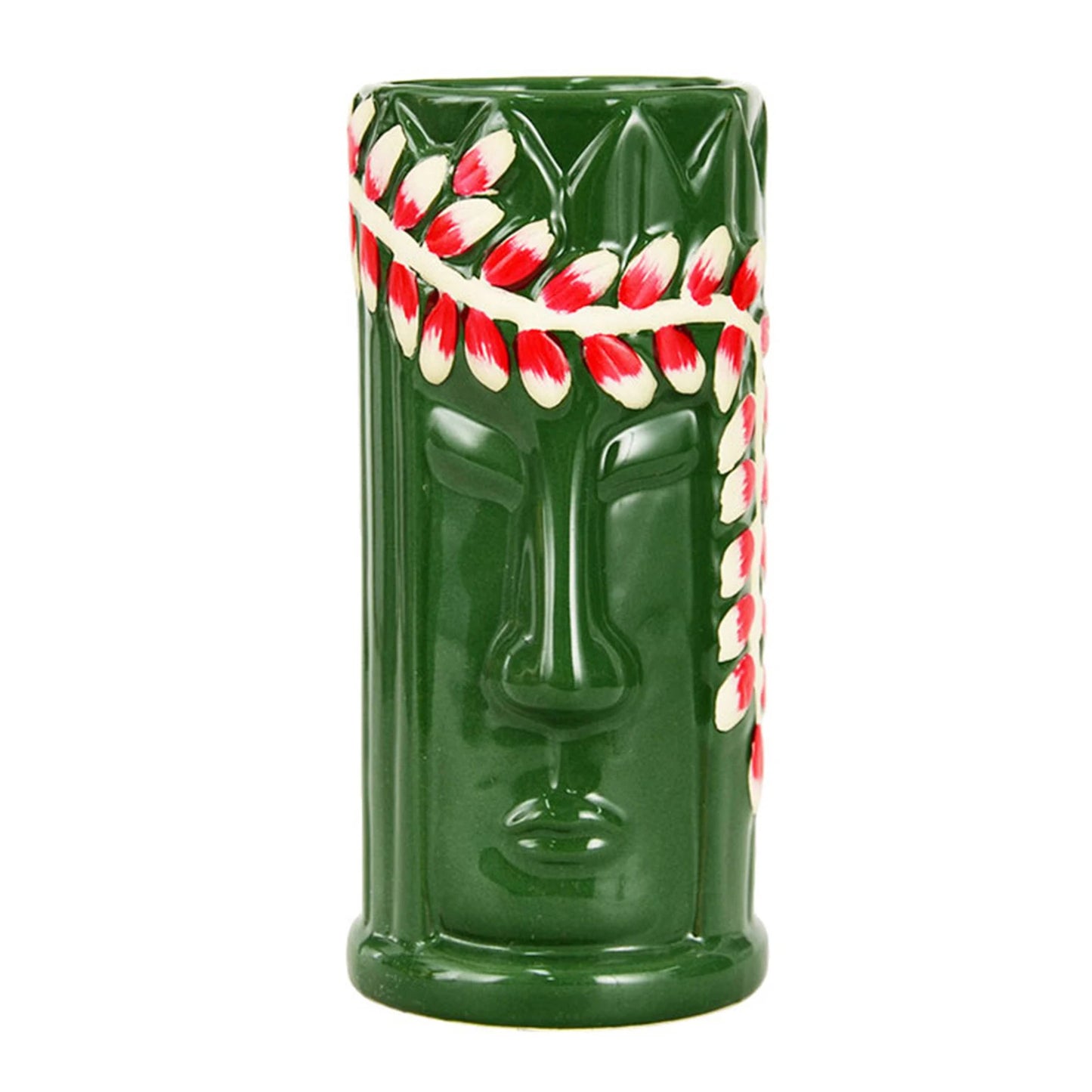 Hawaiian Cocktail Cups Creative Style Ceramic Mug Beer Beverage Tiki Mug Wine Mug Bar Tools Home Bar Party Drinkware Cups Peaceful Pleasures Health and Wellness K 425ML